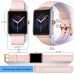 Dirrelo Smart Watch for Android Phones and iPhone Compatible, Smart Watches for Women Men, 5ATM Waterproof Fitness Smartwatch with Heart Rate Monitor &amp; Sleep Tracker &amp; Blood Oxygen Monitor, Pink